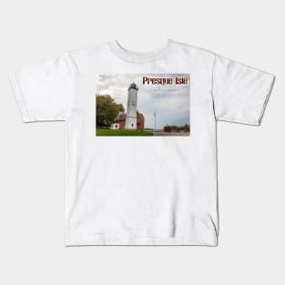 Presque Isle Lighthouse Kids T-Shirt